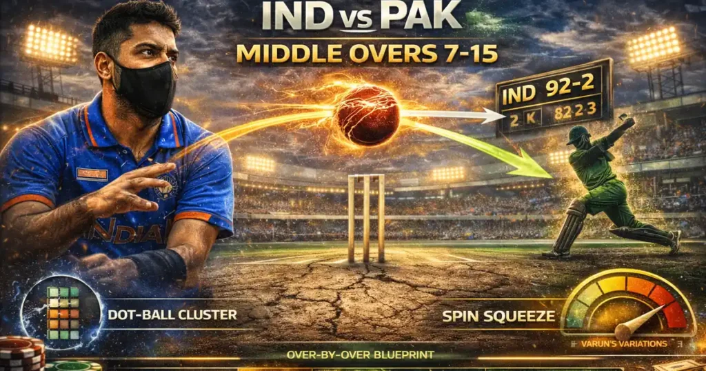 India vs Pakistan T20 World Cup: The Varun Chakravarthy Middle-Overs Plan